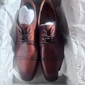 Aldo Men's Rich Brown Oxford Shoes